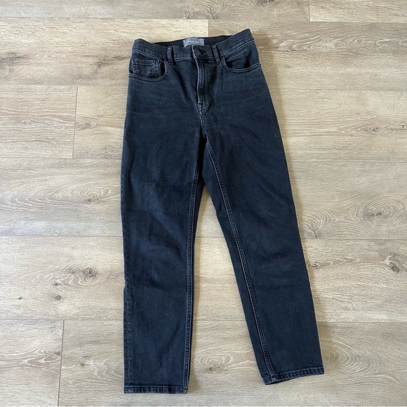 Everlane The Cheeky Jean Black Jeans 27 Crop - Picture 2 of 9